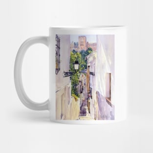 Calle Candil, Albaicin, Granada Mug